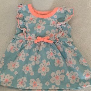 🤍 6 for 15🤍 Healthtex 0-3 Month Baby Girls Floral Shirt